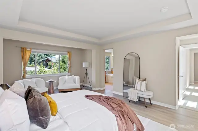 Primary bedroom suite