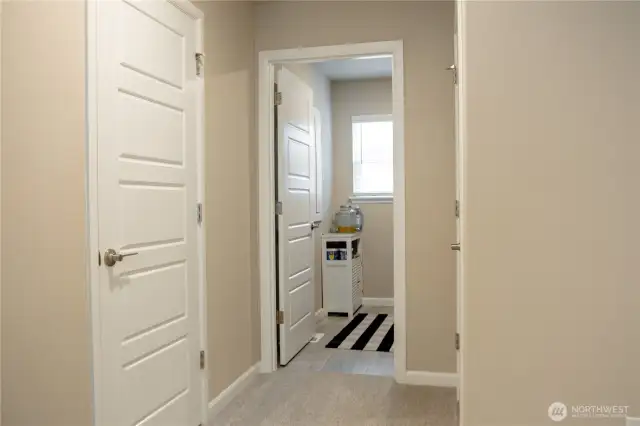 Dedicated laundry room