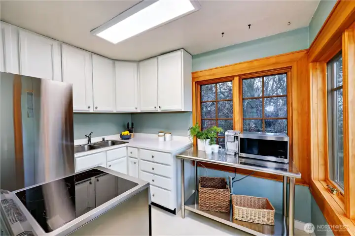 #3 Kitchen also has lovely corner windows