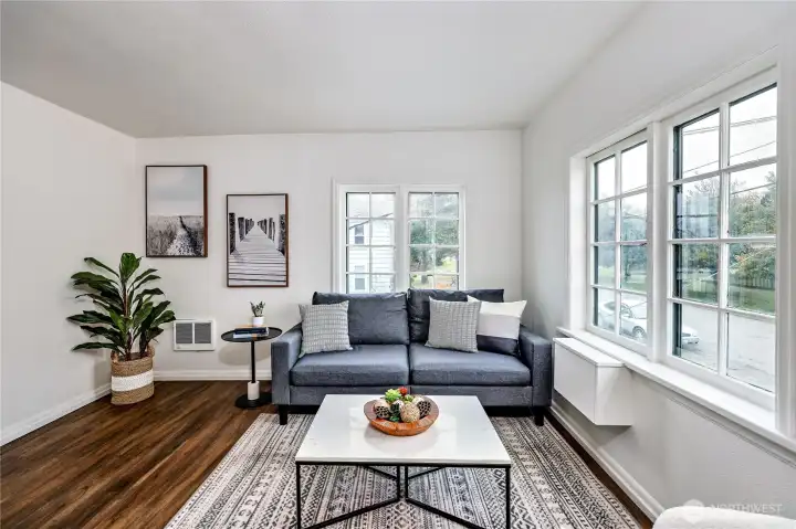 #4 Box holds a fire escape ladder