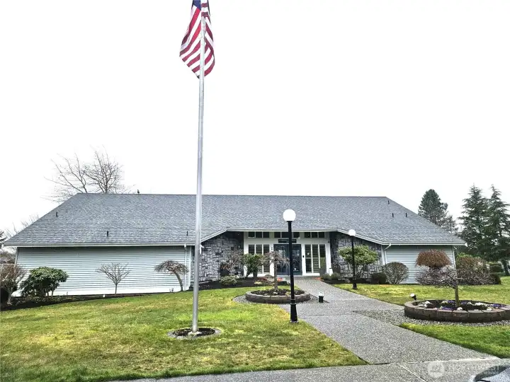 Clubhouse space ideal for gatherings, workouts, or your favorite hobbies.