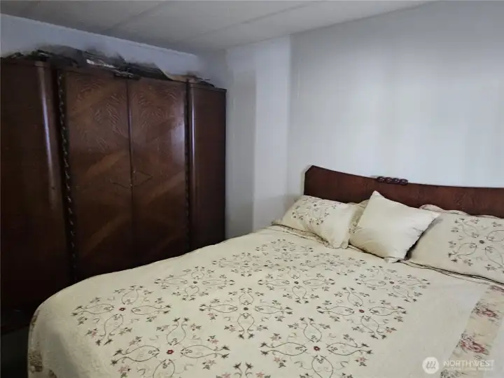 The third bedroom functions perfectly as a guest room or flexible bonus space.