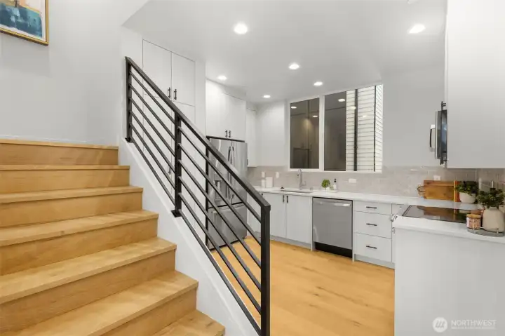 Chef-inspired kitchen featuring high-end cabinetry, sleek countertops, and professional-grade appliances for the ultimate culinary experience