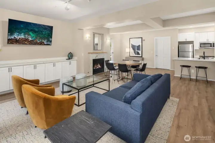 Community room perfect for gatherings