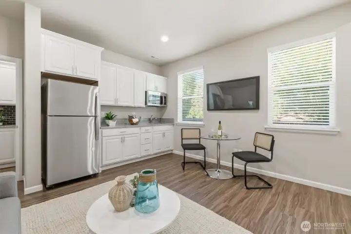 ADU - Kitchen / Dining / Living Room Area