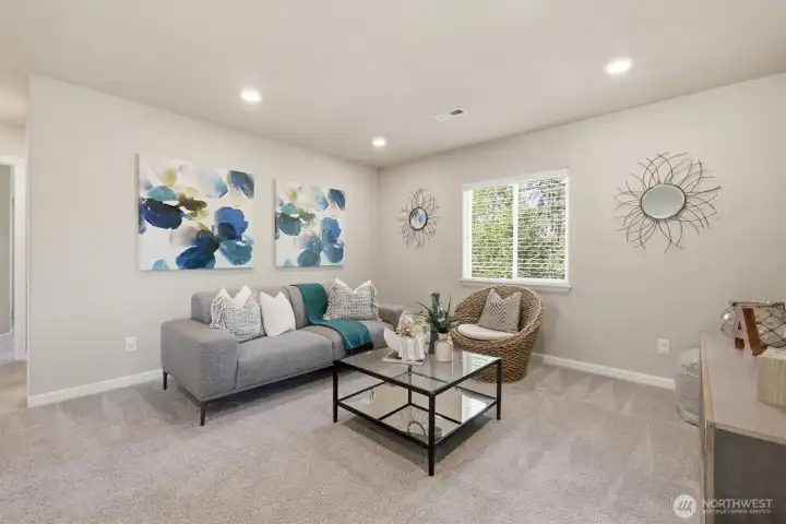 Upstairs Flex Space / Family Room