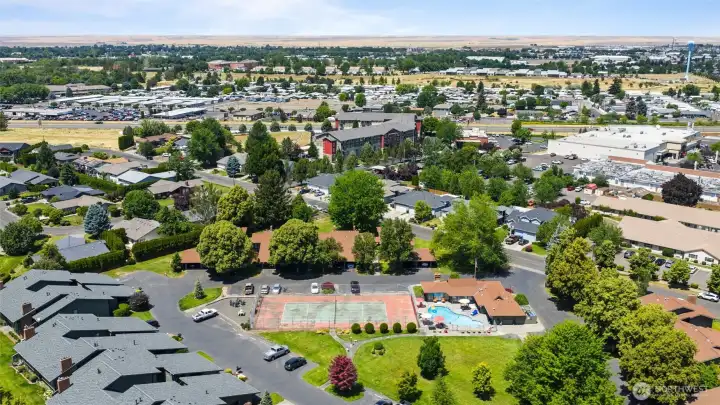 aerial roof
