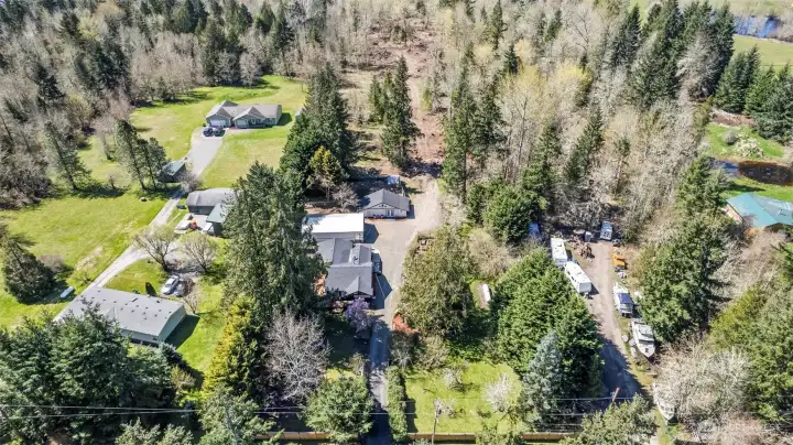 large lot.  horses? rv fun?