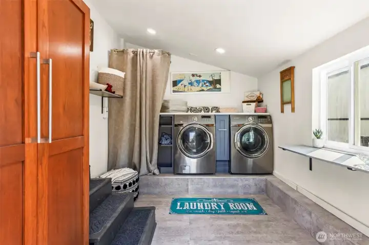 mud room off the kitchen
