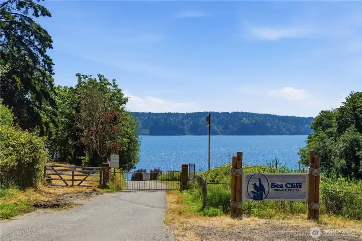 Gated Beach Access Gated Beach Access
