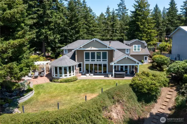 Aerial view from the WATER