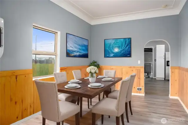 Dining Room Virtually Staged