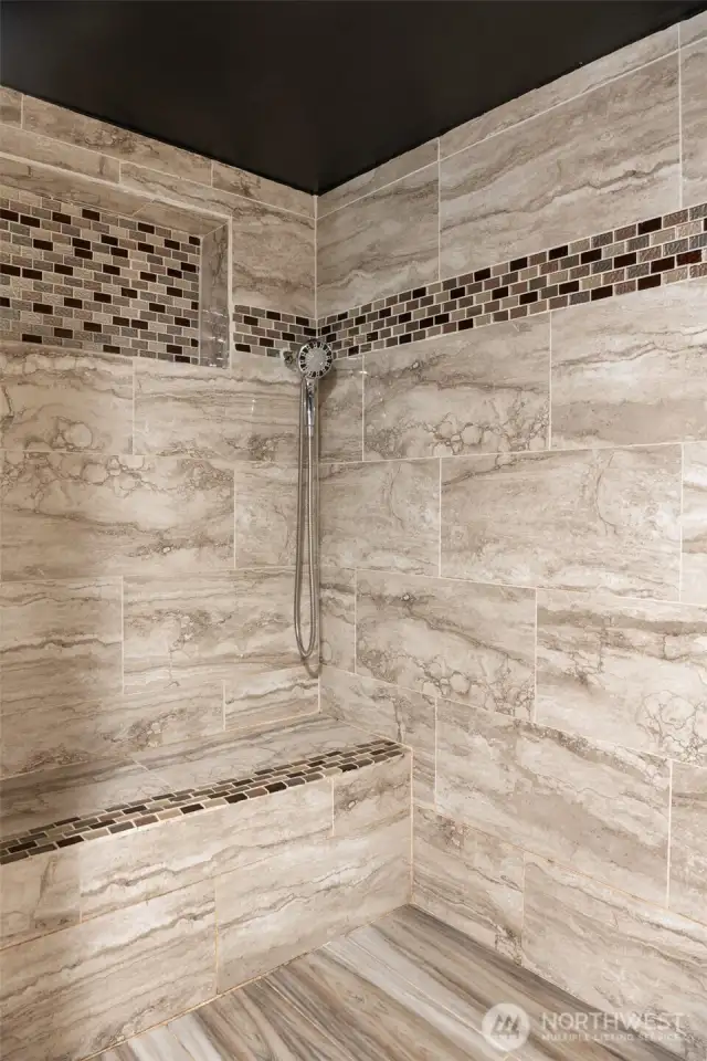 Bench in Shower