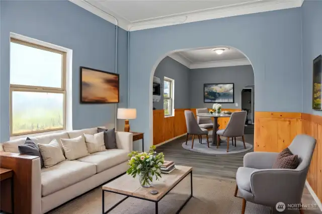Family Room / Virtual Staged