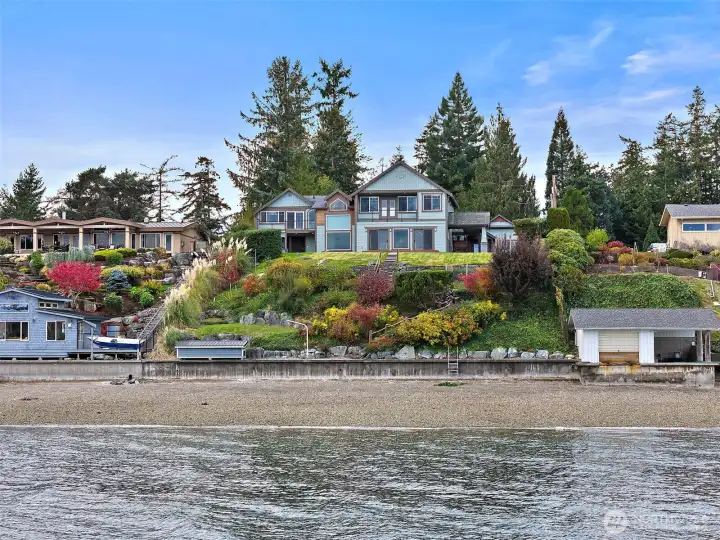 Meticulous grounds w/ 103 Feet of Waterfront + Bulkhead