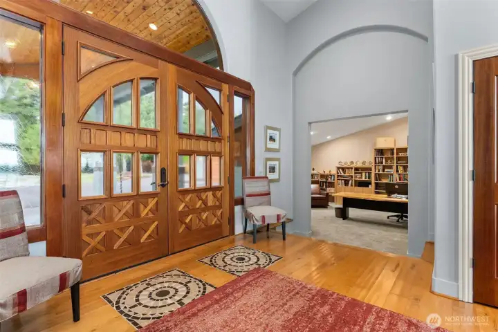 Unmatched woodwork and quality details.