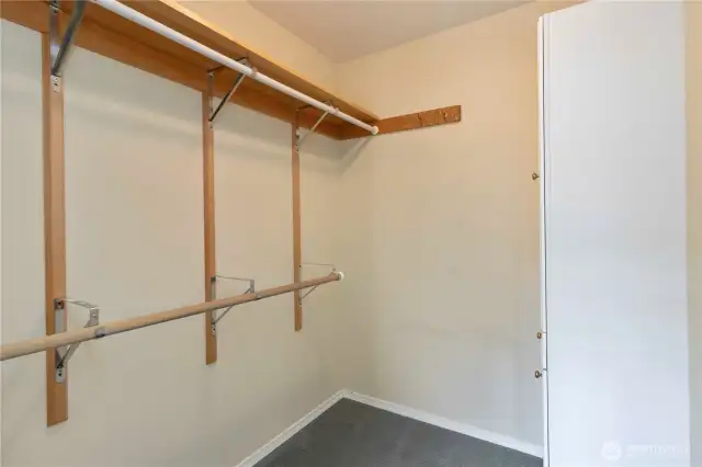 Main Level Primary Walk In Closet