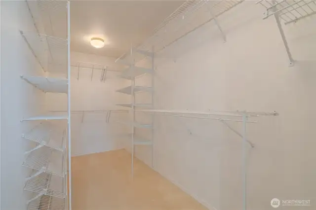 Primary Walk-in Closet