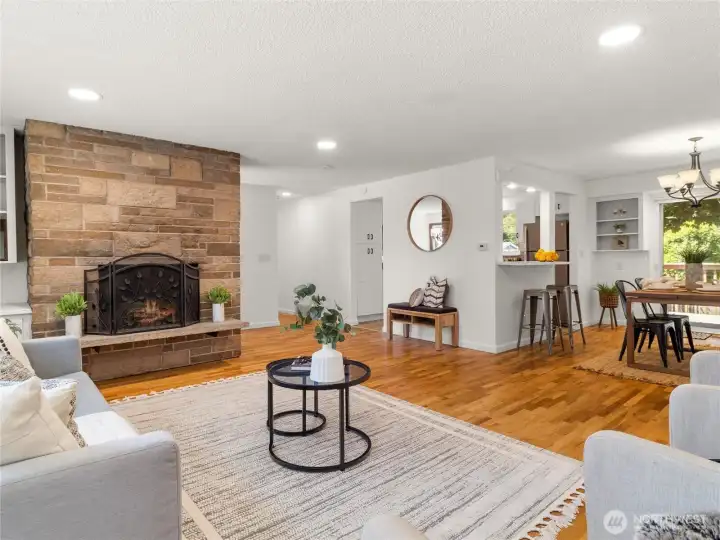 Original hardwood floors