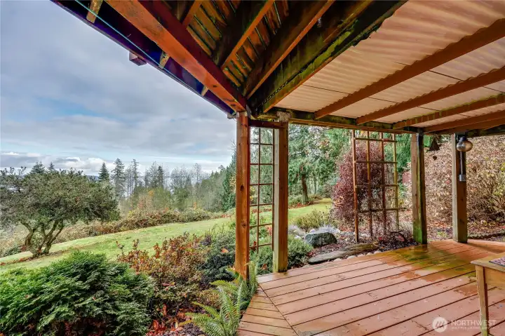 Views from downstairs deck