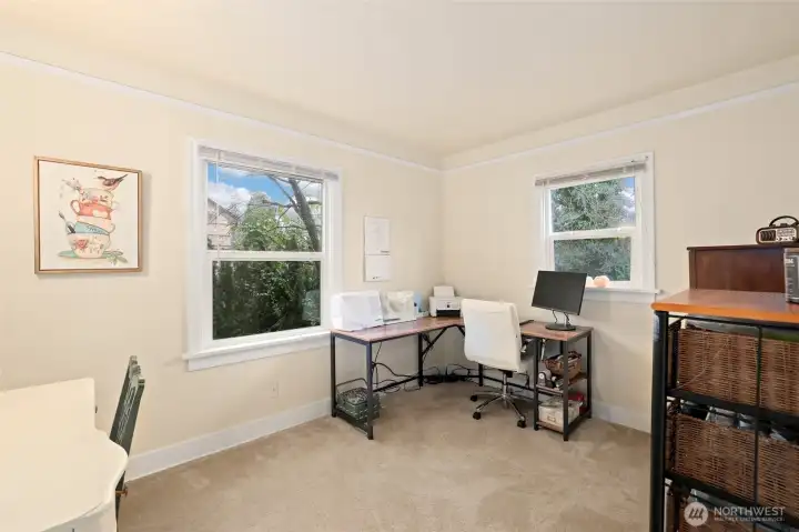 Secondary bedroom on main floor