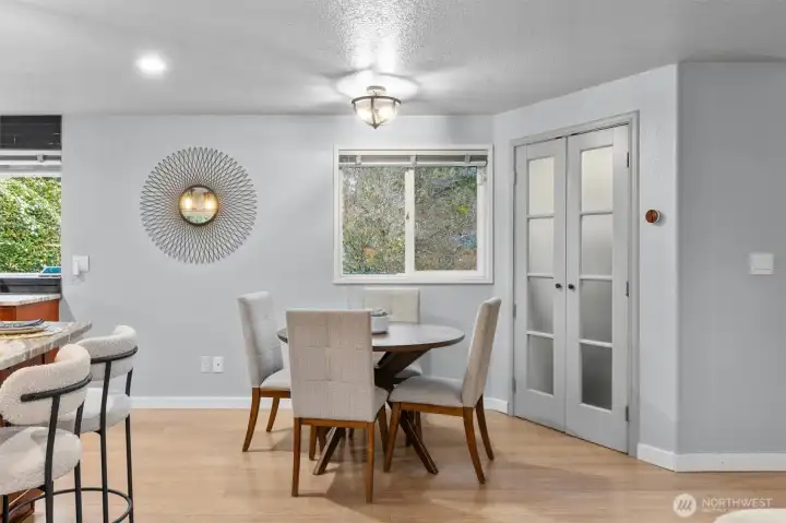 Additional dining space