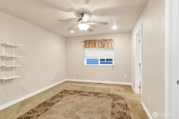 Main level primary bedroom