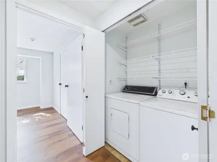 Washer and Dryer and storage