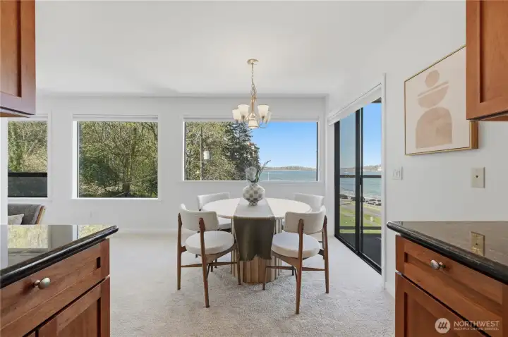 You can enjoy the views from your kitchen too!