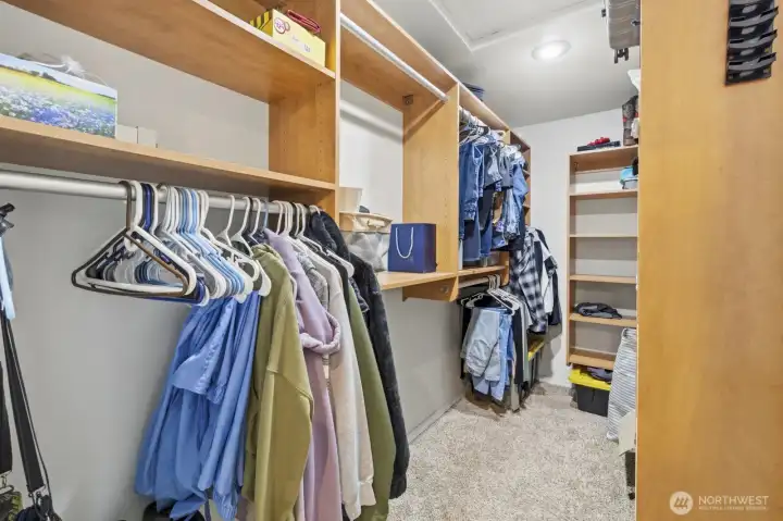 Primary Walk-In Closet