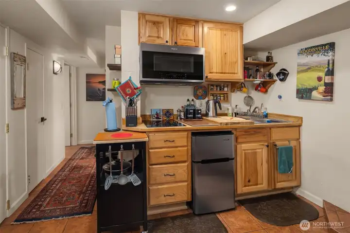 Kitchen in private suite