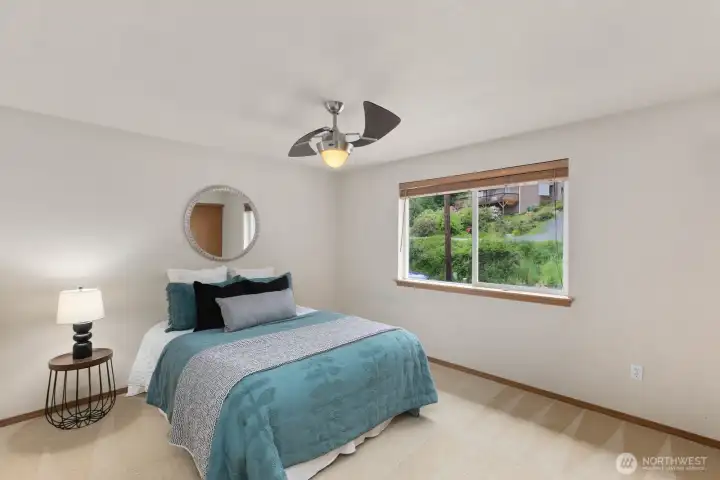 Bonus room providing plenty of sleeping space for guests and family. Bonus room providing plenty of sleeping space for guests and family.