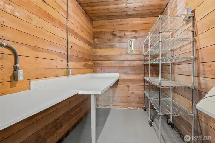 large walk-in pantry