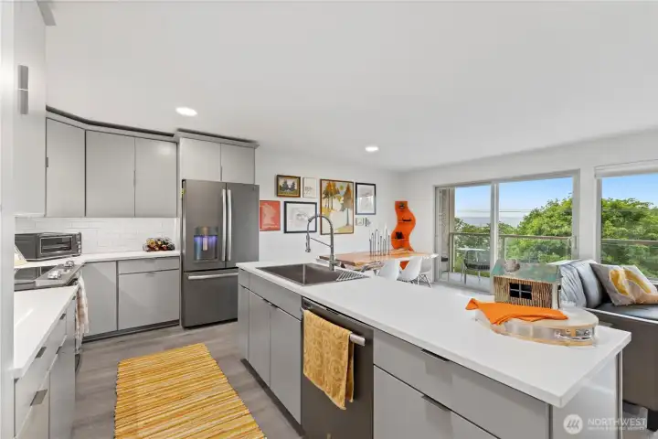 Entire unit remodeled in 2021 Entire unit remodeled in 2021