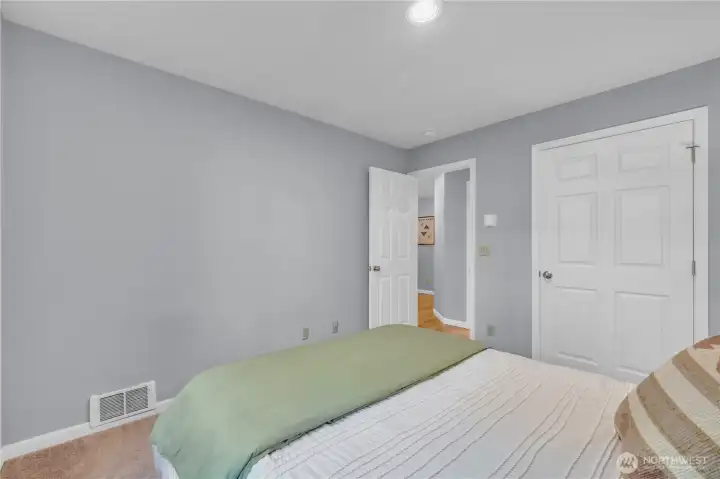 second bedroom with walk in closet second bedroom with walk in closet
