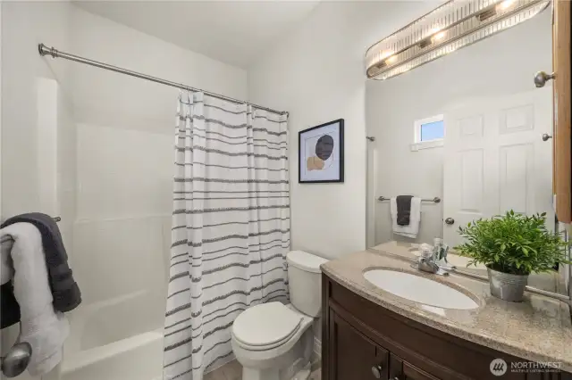 Enjoy your private bathroom located in the primary bedroom!