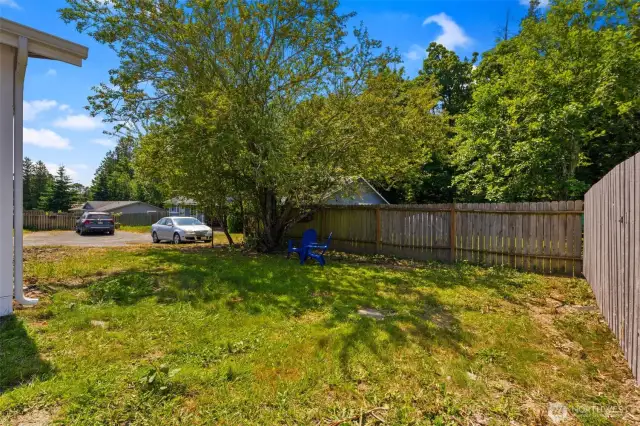 Side Yard of Unit A