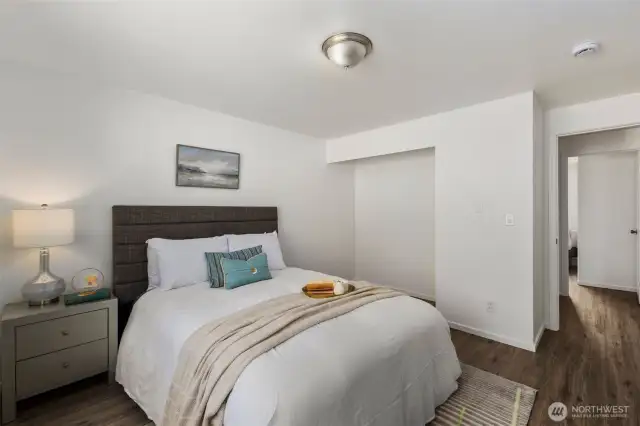 Bedroom 1 in Unit A