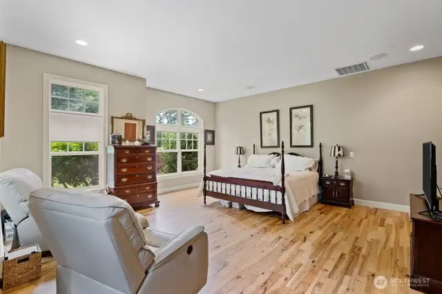 The main level's second bedroom.