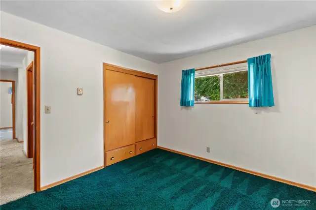 Oak floors under carpet.