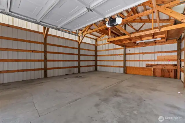 Loft storage.