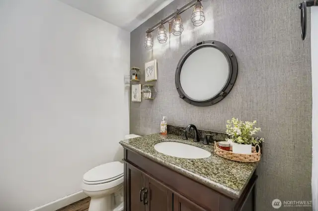 Downstairs guest bathroom