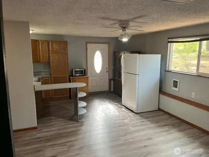 Studio kitchenette off front entry