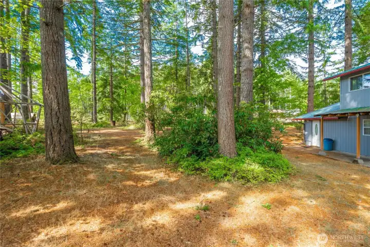 Semi-secluded with lot of elbow room.