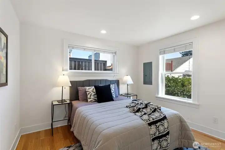 519 DADU: Main level bedroom 1