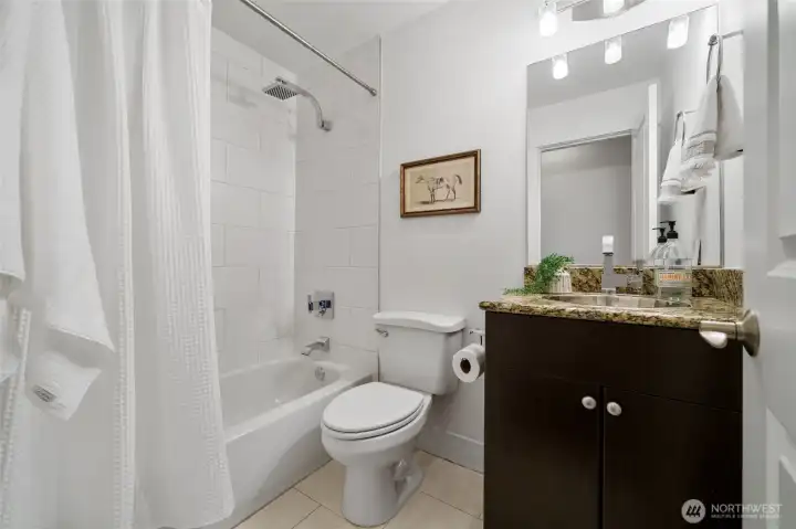 Hall full bath
