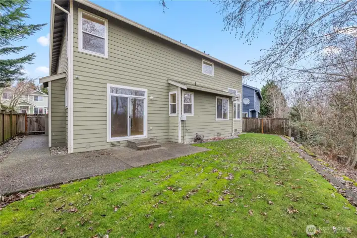 Back Patio For Entertaining