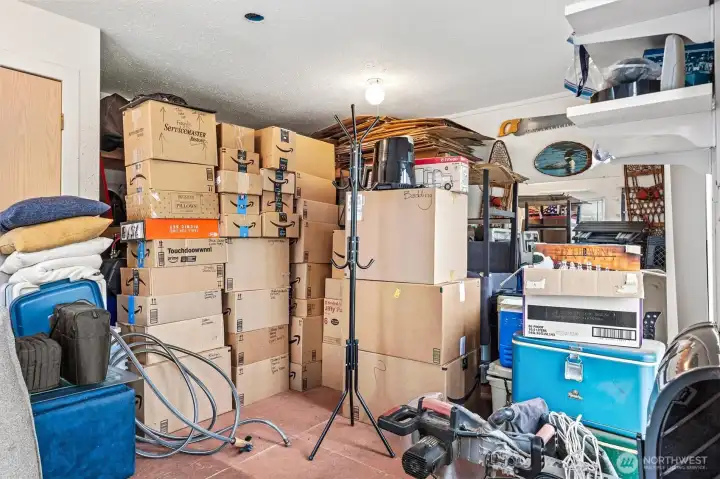 Inside of detached Storage/Craft/Party Room