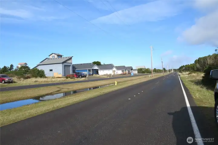 NORTHERN VIEW ALONG OCEAN SHORES BLVD FROM THE TOWNHOUSE!