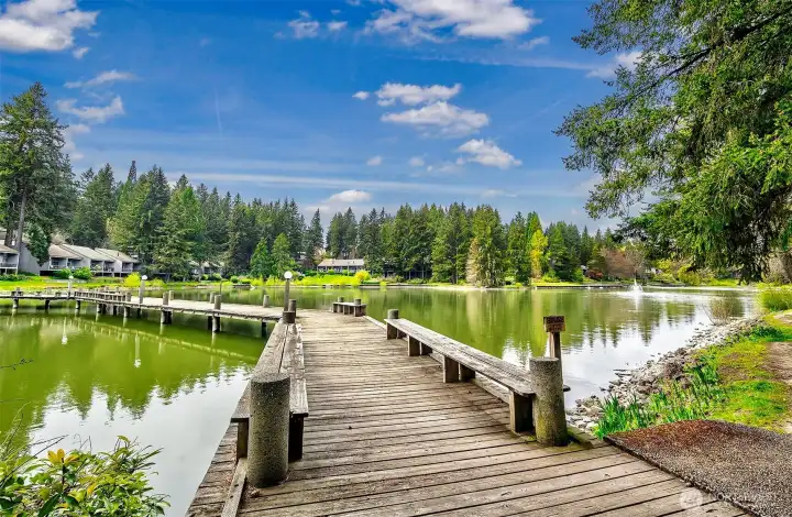 three picturesque lakes